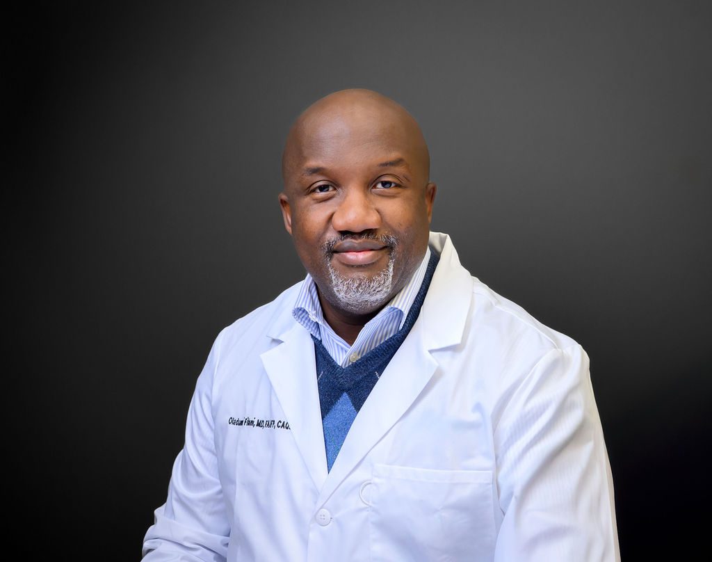 Headshot of Oladunni Filani, M.D. at MPCP Bowie